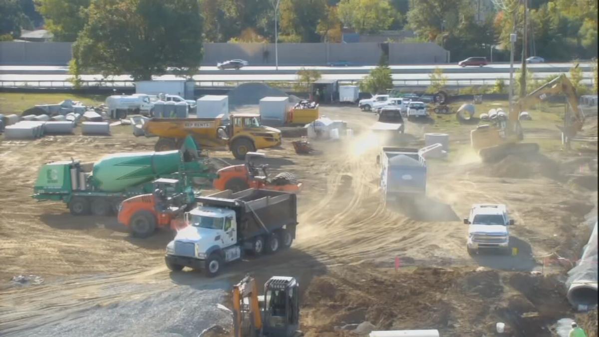 Jewish Community Center construction (Oct. 2020)