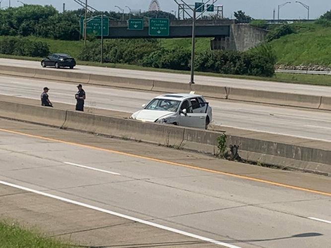 Shooting scene on Watterson at I-65 8-16-20