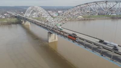 Sherman Minton Bridge (generic aerial)