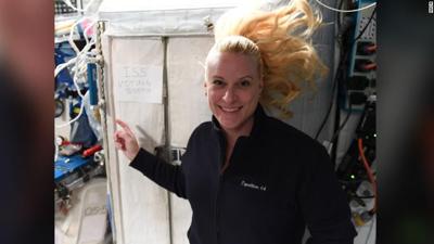 NASA astronaut Kate Rubins voted from the International Space Station last week