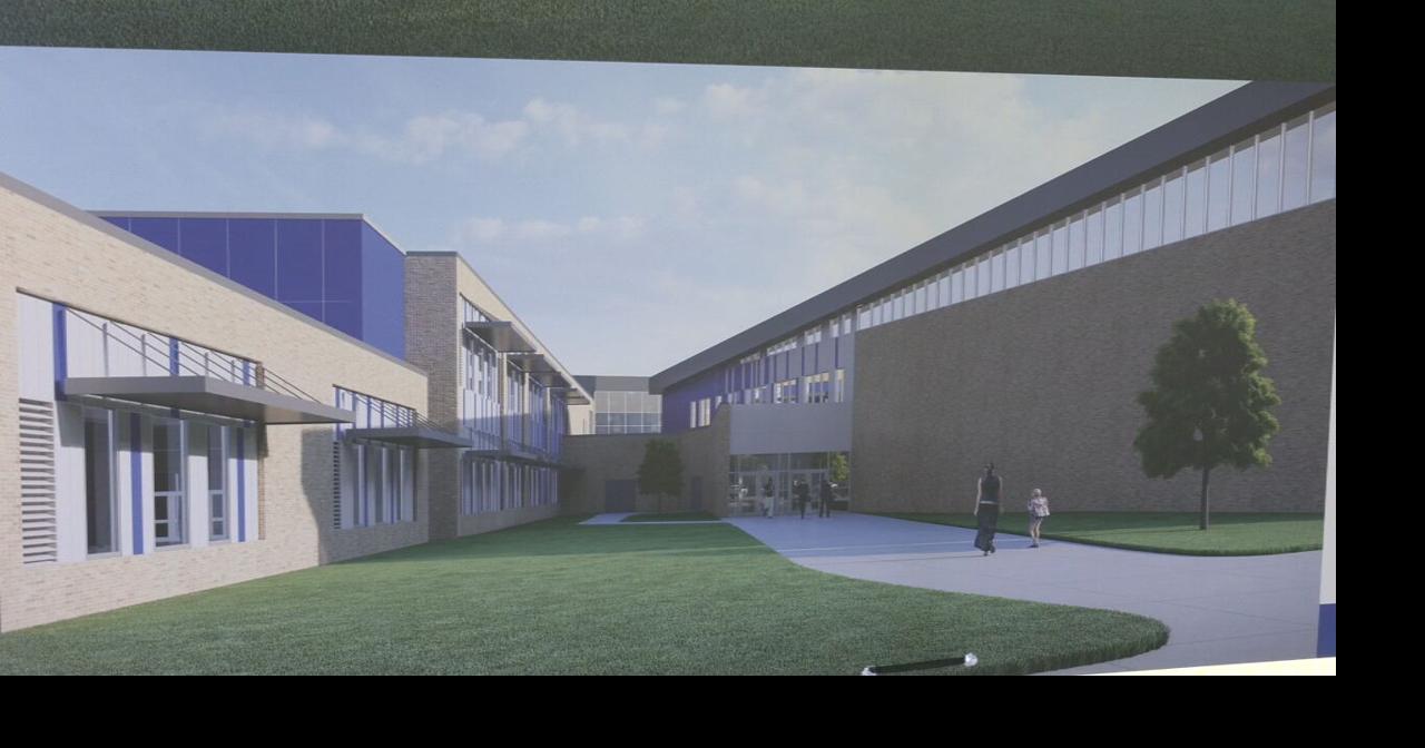A rendering for the new Charlestown Elementary School