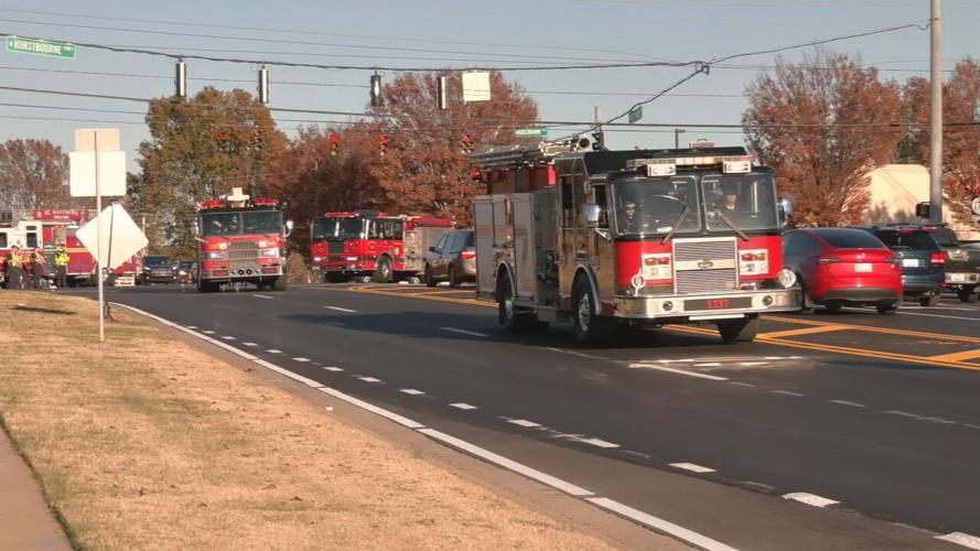 BALLARDSVILLE FIREFIGHTER PROCESSION