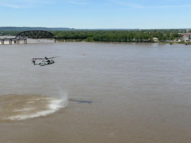 Thunder Air Show helicopter 4-20-24