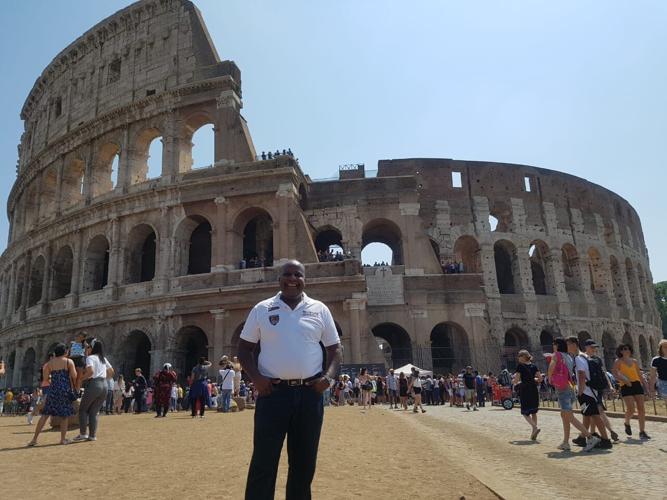 Wellington photographed in Rome, Italy.