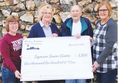- Seymour Senior Citizens' Center received $1,500 from GSAF
