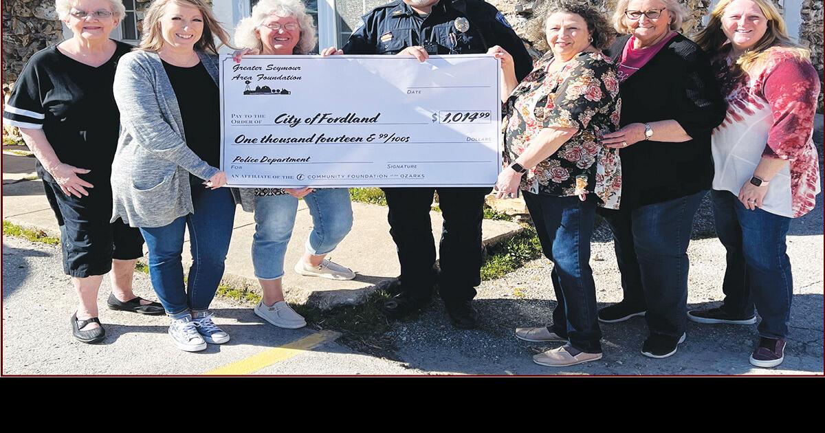  Fordland police get 1,014.49 Community