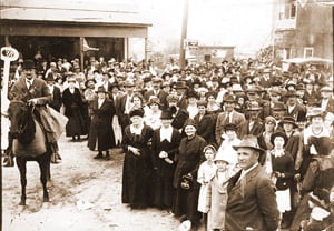 Old Seymour street scene