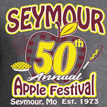 - Seymour 50th Apple Festival logo