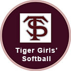 - Tiger Girls' Softball logo