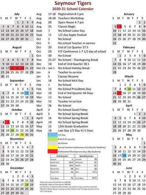 Marshfield Mo School Calendar