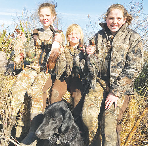 Olivia (age 10), Maycee (age 6) and Madelyn Kyle (age 12)