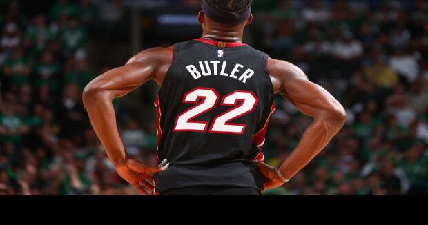 Nike Jimmy Butler Miami Heat 2022/23 City Edition Name & Number T