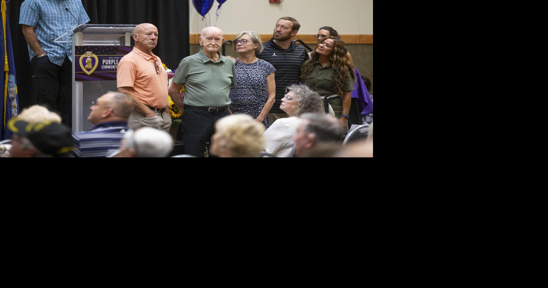 Local Purple Heart recipients honored at Wenatchee ceremony