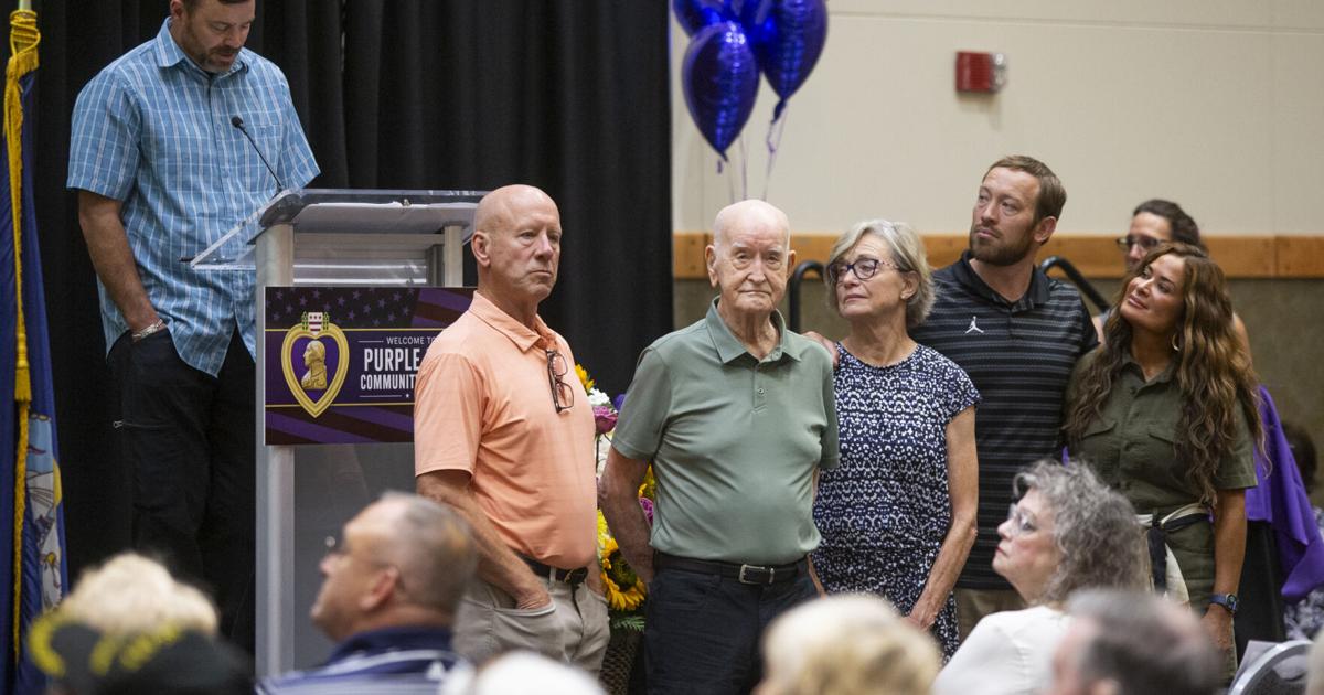 Local Purple Heart recipients honored at Wenatchee ceremony