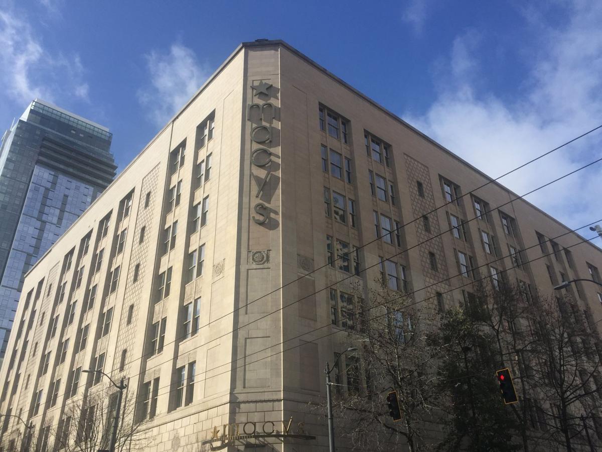 Customers Say Goodbye And Thanks To Macy S In Downtown Seattle