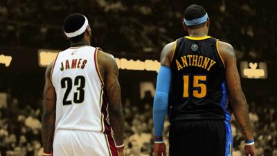 Photos: LeBron James & Carmelo Anthony through the years