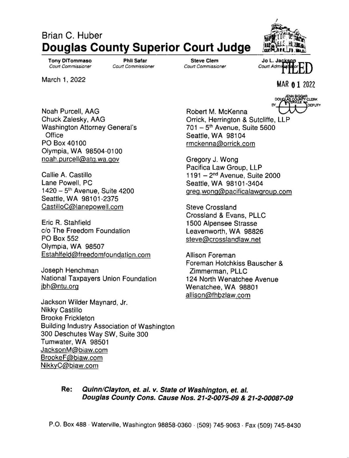 Capital gains tax lawsuit decision