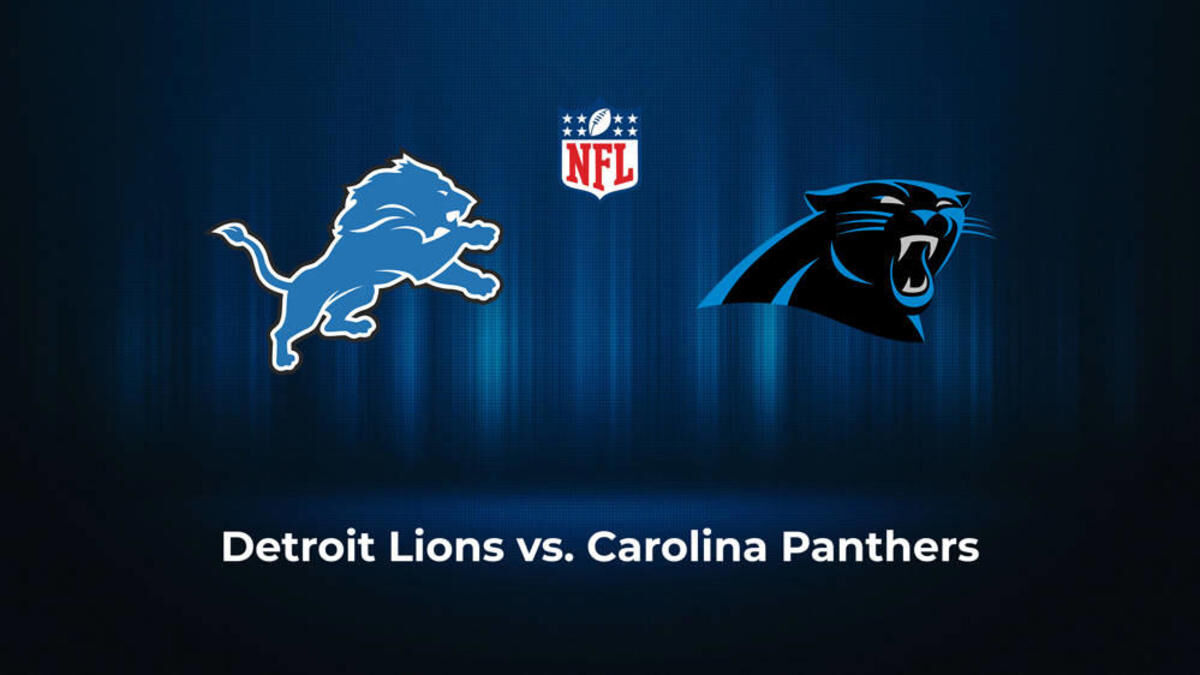 Event Feedback: Carolina Panthers - NFL vs Detroit Lions