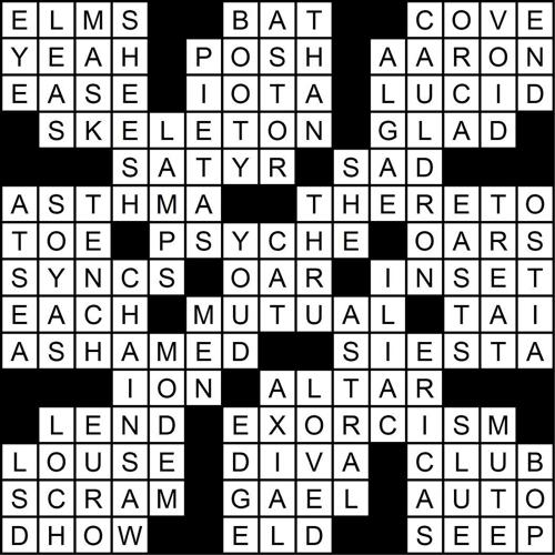 Crossword | Empire Press | wenatcheeworld.com