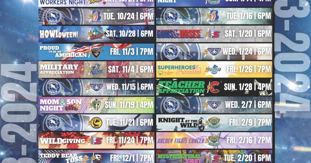 Wild Announce Promotional Schedule For 2023 24 Season Sports wild-announce-promotional-schedule-for-2023-24-season-sports