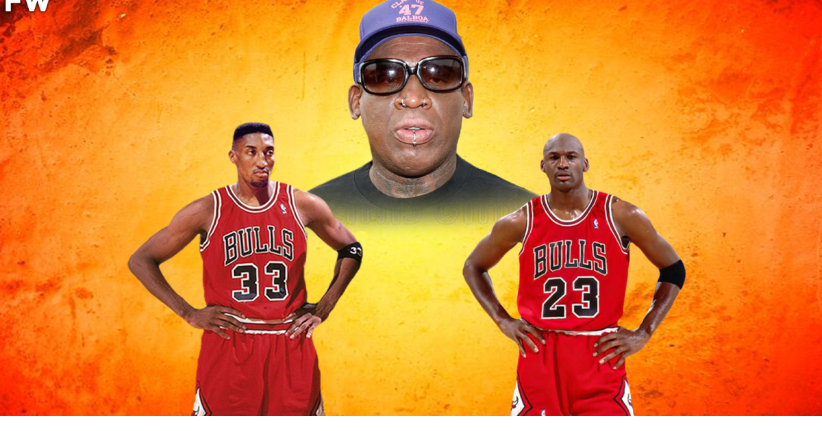 Chicago Bulls Dennis Rodman And Michael Jordan Sports Illustrated
