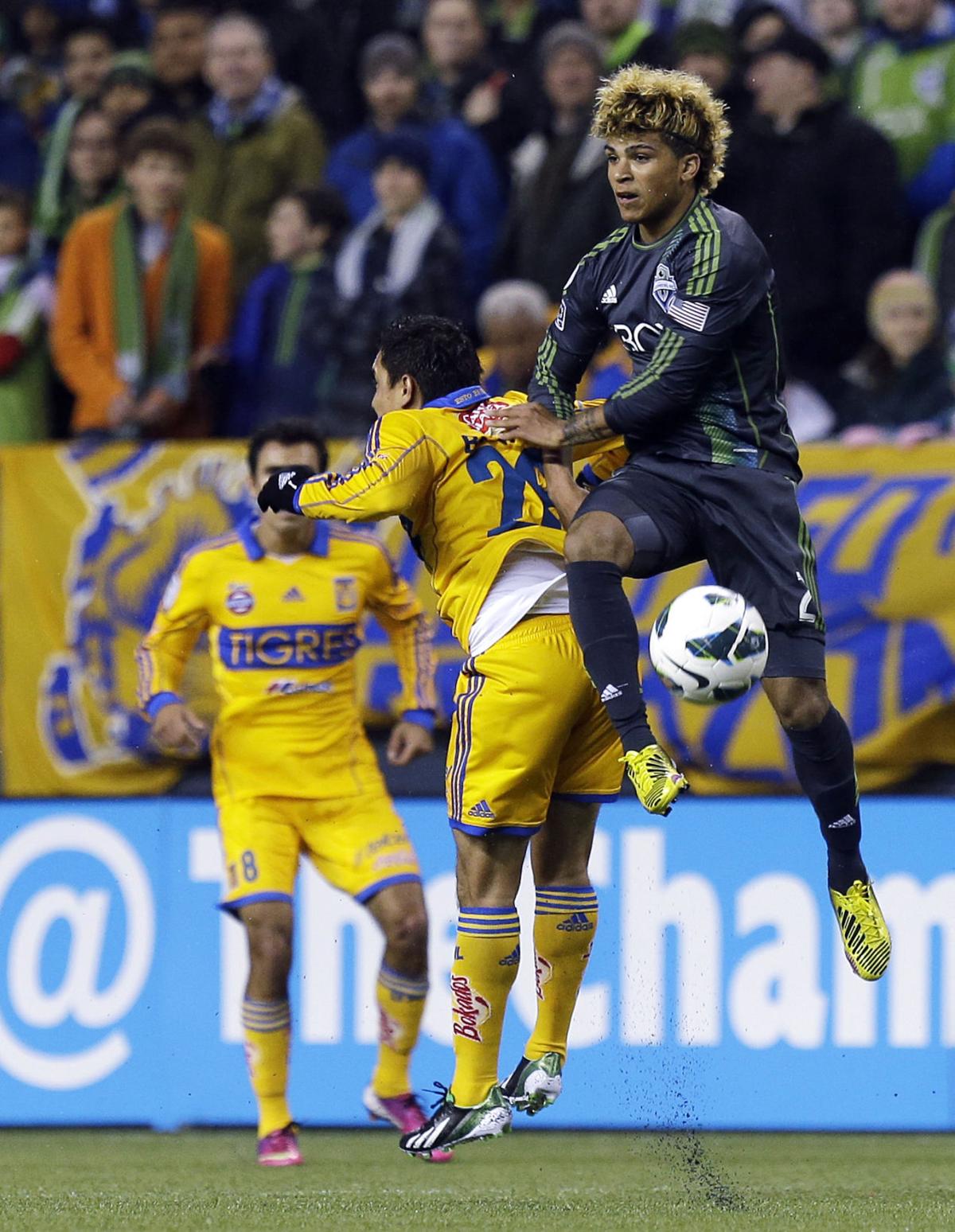 Seattle Beats Tigres 3 1 Advances On Aggregate National Sports Wenatcheeworld Com