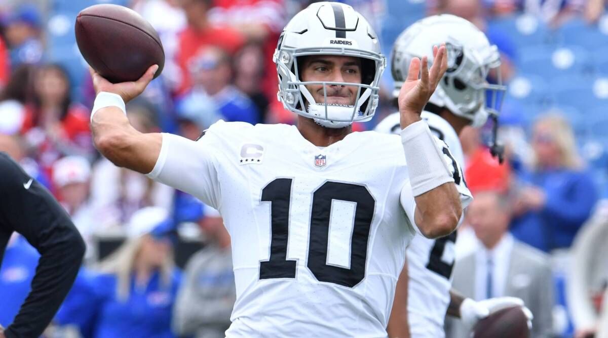 With Jimmy Garoppolo in concussion protocol, Raiders' starting QB vs.  Chargers is unknown, National Sports