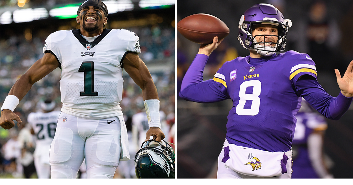 Vikings-Eagles betting line for “Thursday Night Football” falling