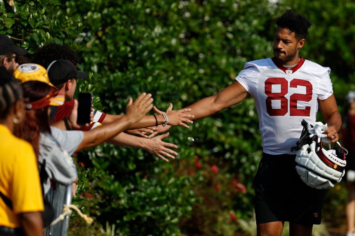 Washington Commanders: Injured TE Logan Thomas is progressing well