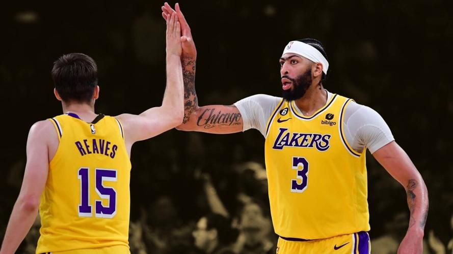 Los Angeles Lakers Austin Reaves Lebron James And Anthony Davis
