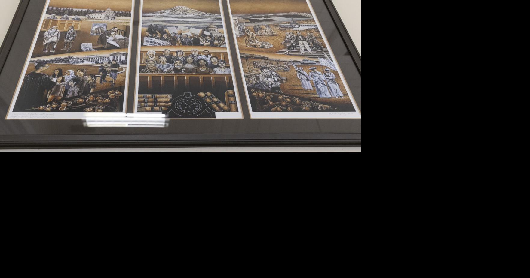 Courtroom painting visits Chelan County District Court Local News