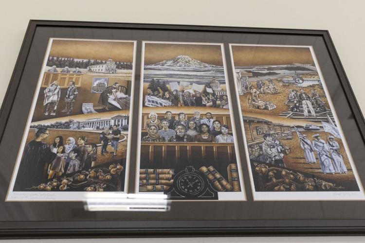 Courtroom painting visits Chelan County District Court Local News