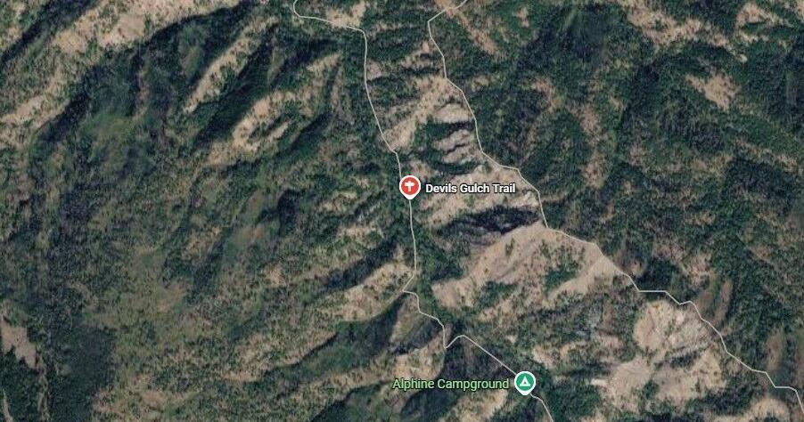 Dirt biker rescued from Devils Gulch
