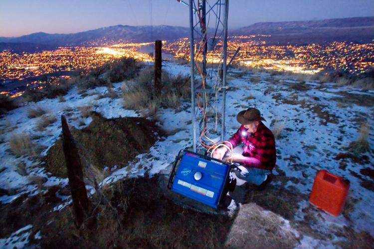 Cross blazes from new height, location Family & Faith