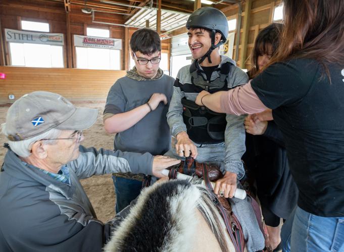 'This place has changed my life' Out of room, therapeutic riding