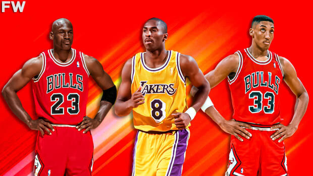 Los Angeles Lakers Kobe Bryant And Chicago Bulls Michael Jordan