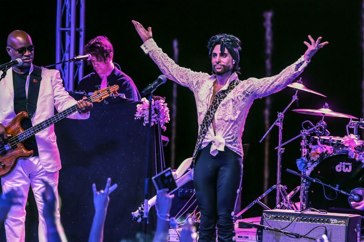 Marshall Charloff channels the energy of Prince for tribute show