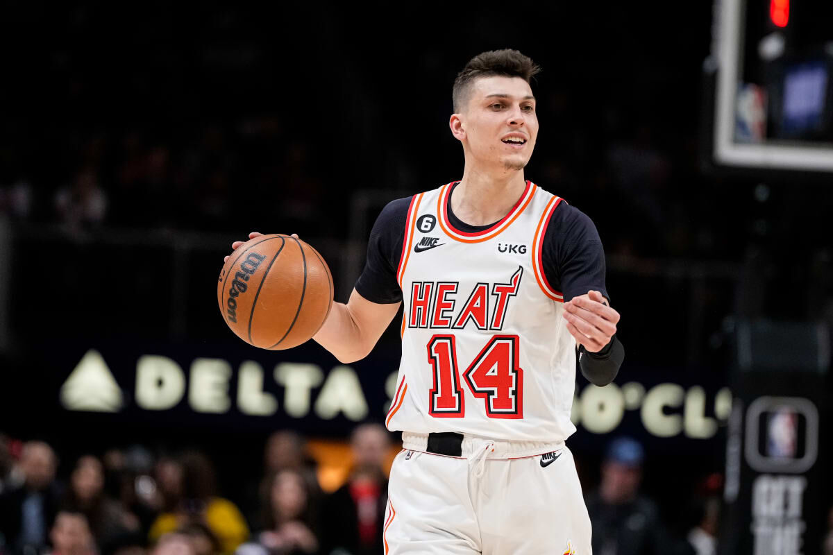 Tyler Herro has hilarious reaction to Miami Heat missing out on