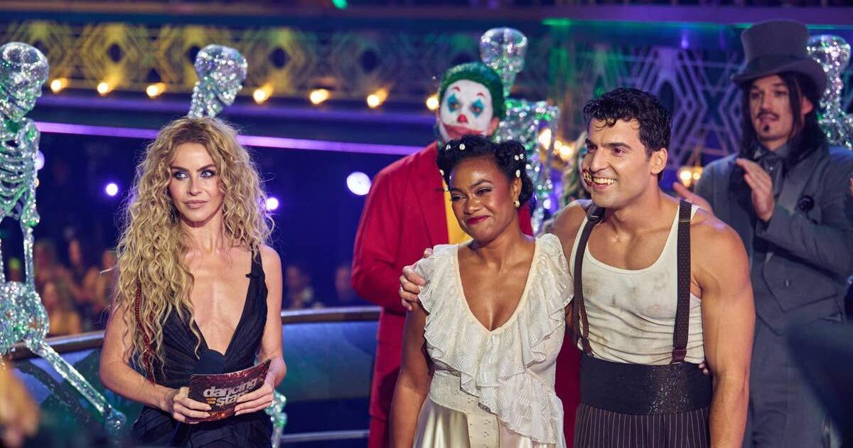 DWTS’ Jan Ravnik Warns Julianne Hough ‘Should Be Careful’ After ‘Sexiest Pro’ Dig on Live TV