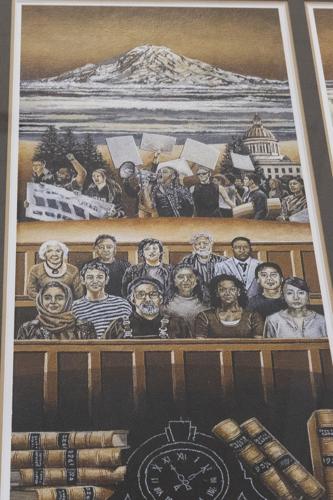 Courtroom painting visits Chelan County District Court Local News