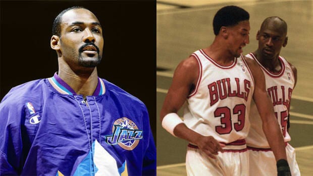 Stockton, Malone join Jordan on NBA's all-decade 90s team