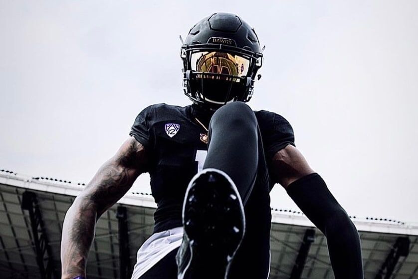 washington football black uniforms