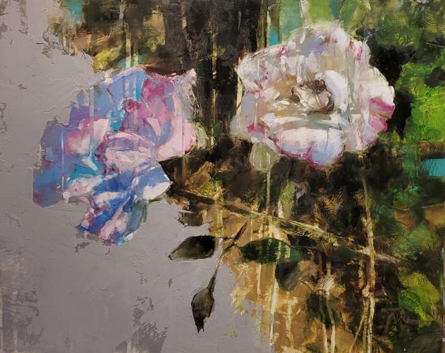 Jen Evenhus painting
