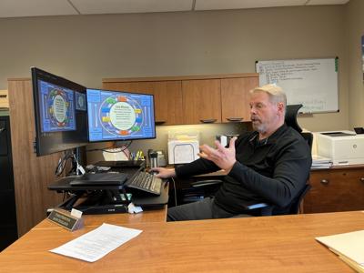 Lowell Porter in his office