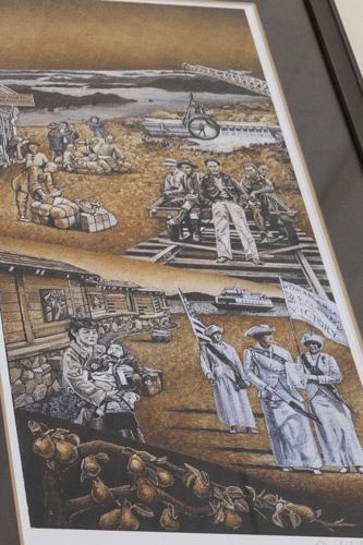 Courtroom painting visits Chelan County District Court Local News