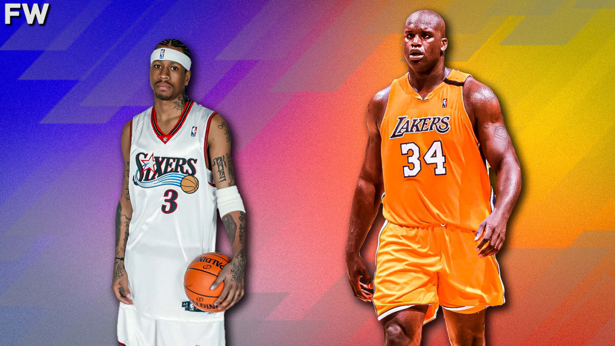 Allen Iverson Includes Kobe Bryant, Shaquille O'Neal And LeBron James On  All-Time Starting 5 Lineup