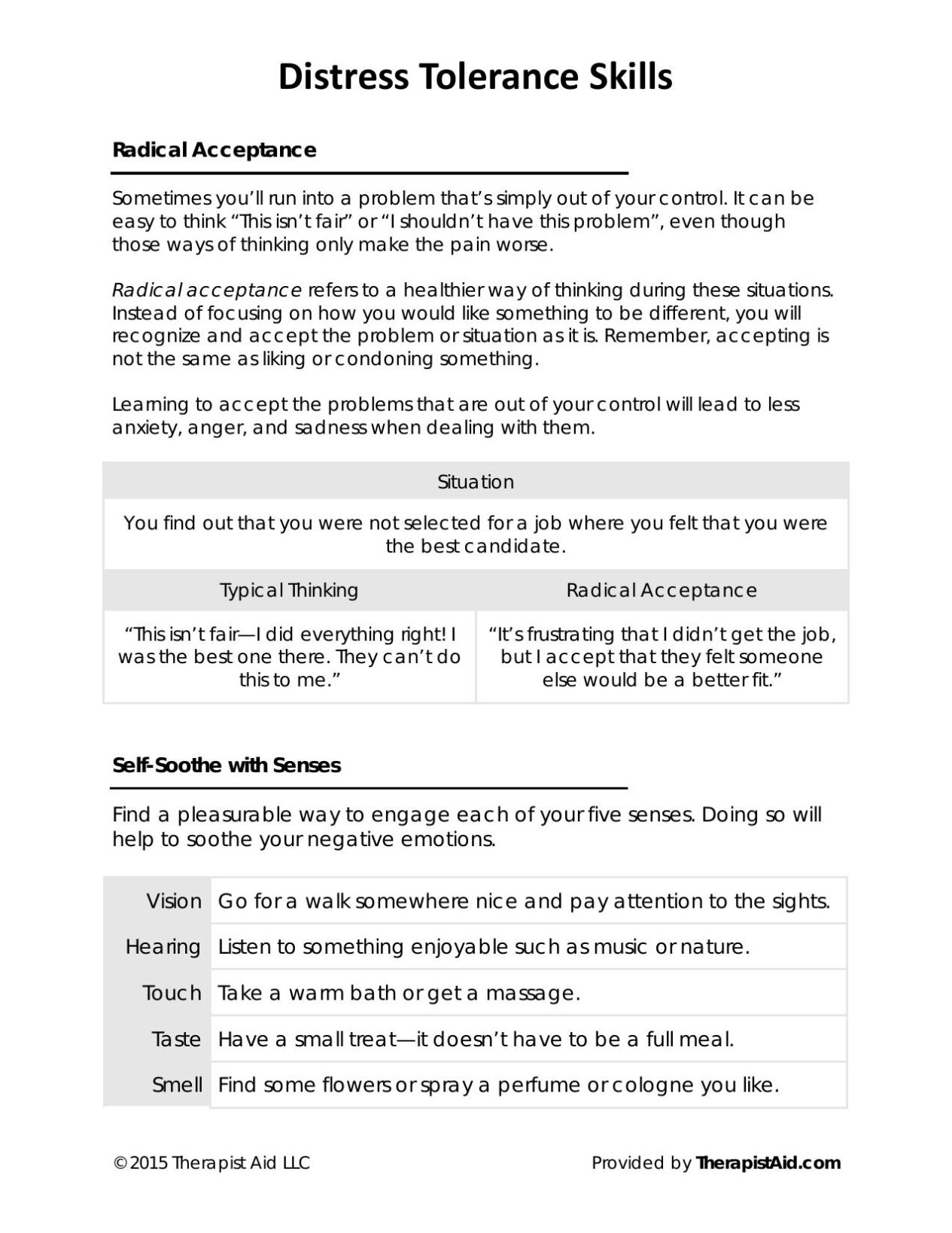 Distress tolerance worksheet in English | | wenatcheeworld.com Distress tolerance worksheet in English | | wenatcheeworld.com
