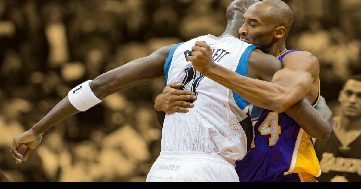 Kevin Garnett reveals why Kobe Bryant switched his jersey number