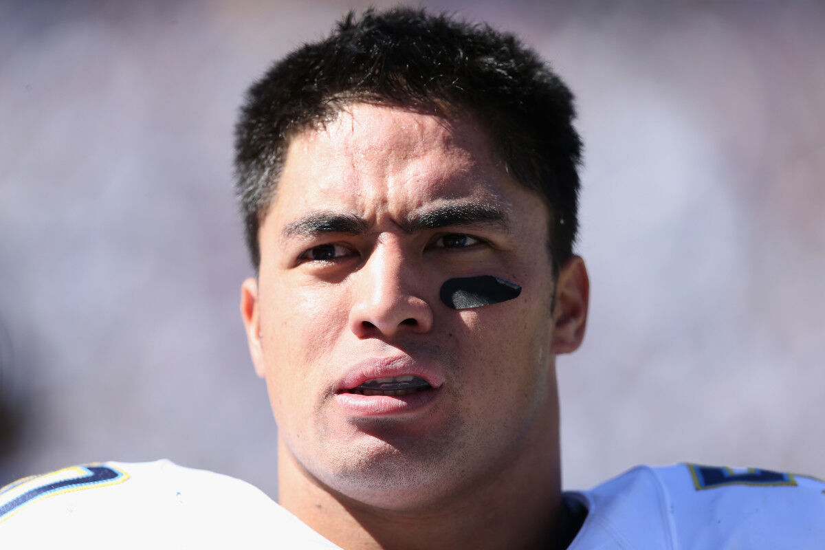 Manti Te'o # 50 San Diego Chargers LB College:Notre Dame