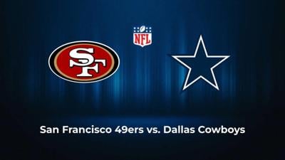 Cowboys at 49ers odds: Dallas is a 3.5-point underdog for Week 5